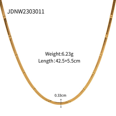 Cross Titanium Steel Necklace Does Not Fade