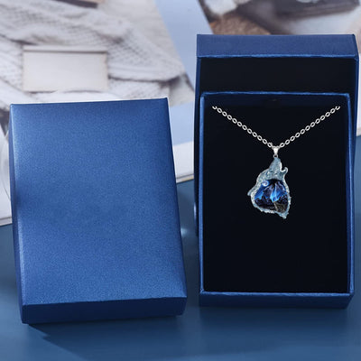 Men's Creative Wolf Howling Pendant Punk Animal Necklace