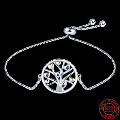 Original 925 Sterling Silver Infinity Hand Of Fatima Bracele
