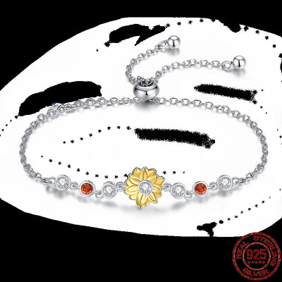Original 925 Sterling Silver Infinity Hand Of Fatima Bracele