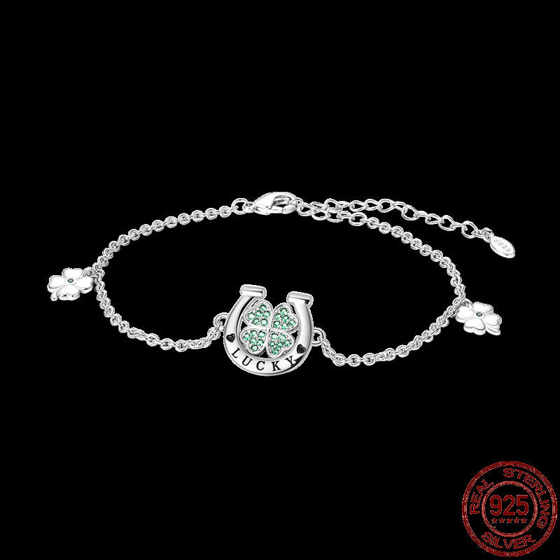 Original 925 Sterling Silver Infinity Hand Of Fatima Bracele