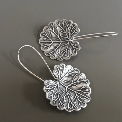 High-grade Earrings Retro Fashion Leaf Earrings
